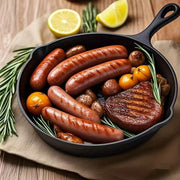 AIYI Cast-Iron Skillet Set (3-Piece) | Professional Cooking Bundle