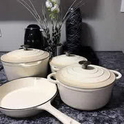 Smart Basics 7-Piece Cast Iron Pots & Skillet Bundle