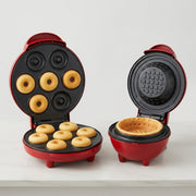 Smart Basics Waffle Bowl & Mini Donut Maker Bundle