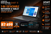 Lenovo IdeaPad Duet 3: The Ultimate 2-in-1 Hybrid + Manhattan Backpack Bundle